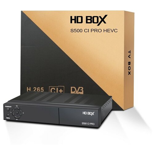 HD BOX S500 CI Pro комбинированный ресивер DVB-S2/T2/C (ЭйчДи Бокс)
