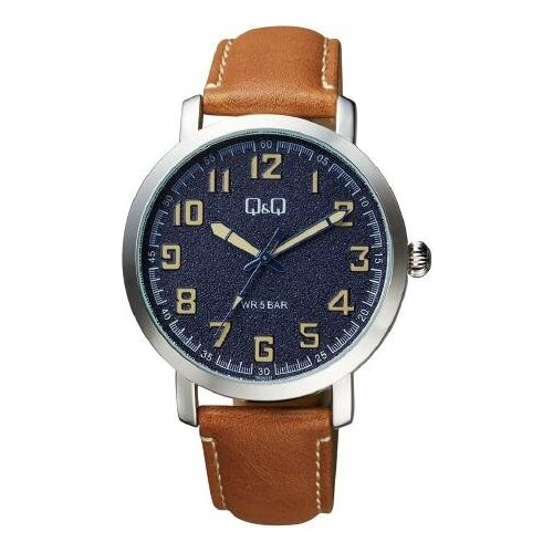 фото Японские часы q&q qb28-305 мужские