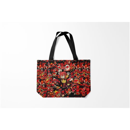 фото Сумка-шоппер / 46х35 см / геймерам / undertale chara burnettie