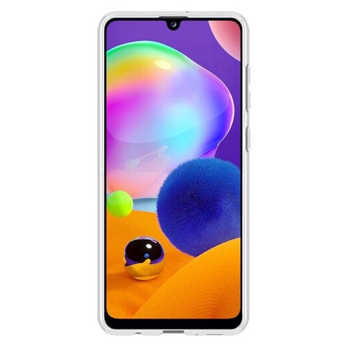 фото Чехол gel case для samsung galaxy a31 (2020), прозрачный, deppa 87626