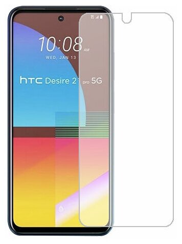 HTC Desire 21 Pro 5G защитный экран Гидрогель Прозрачный (Силикон) 1 штука