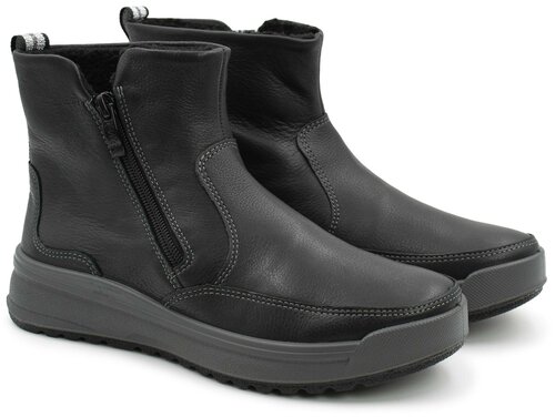 Ботинки  Ara, демисезон/зима, натуральная замша, размер 36 EU, черный