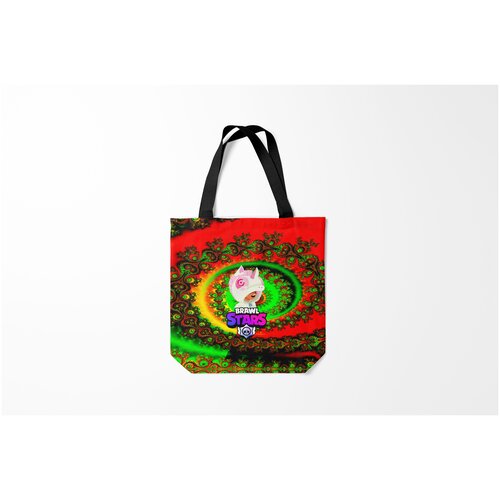 фото Сумка-шоппер / 40х40 см / геймерам / brawl stars leon unicorn burnettie