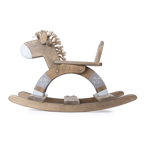 Детская качалка WOODYCREW (размер S) деревянная лошадка Isabel из берёзы
