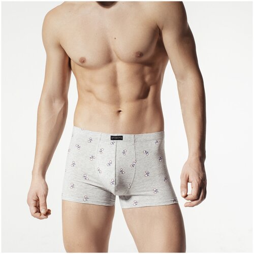 фото Mh-1123 трусы шорты мужские atlantic - размер: m, цвет: светло-серый