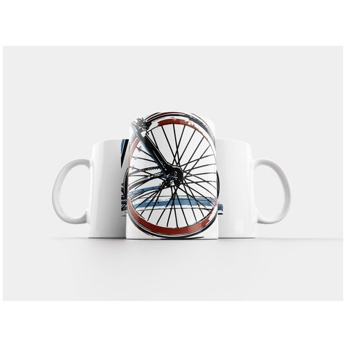 фото Кружка "шина, велосипедная шина, велосипед" 320 мл lotsprints