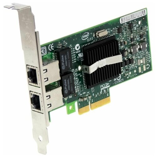 Сетевая карта INTEL EXPI9402PFBLK qnap сетевая карта qnap qxg 10g1t single port 10gbase t 10gbe network expansion card pcie gen3 x4 low profile bracket pre loaded low profile flat and full height bracksts are bundled