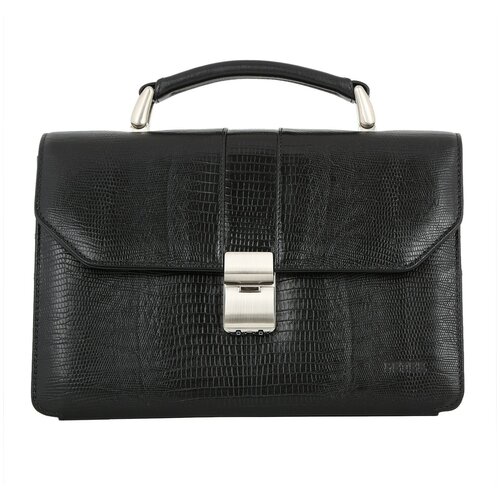 Барсетка из натуральной кожи Petek 1855 750.000.01 черный/гладкий