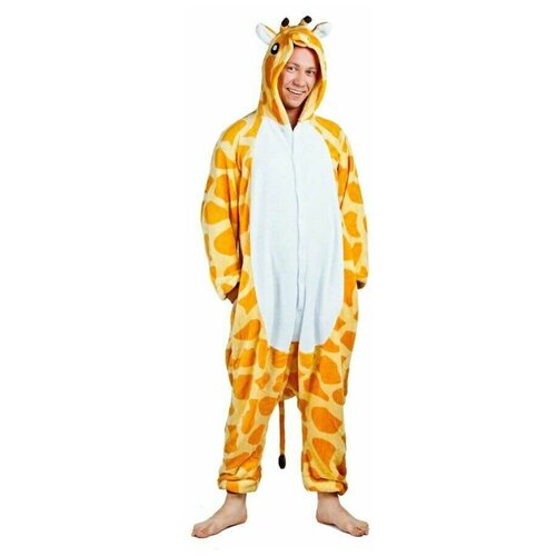 Костюм-пижама Кигуруми (Kigurumi) для взрослых Жираф (размер M, рост 155-165)