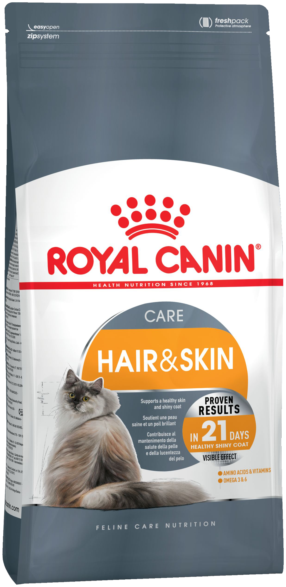 ROYAL CANIN Hair&Skin Care Сухой корм д/кошек Здоровая кожа и Шерсть - фотография № 2