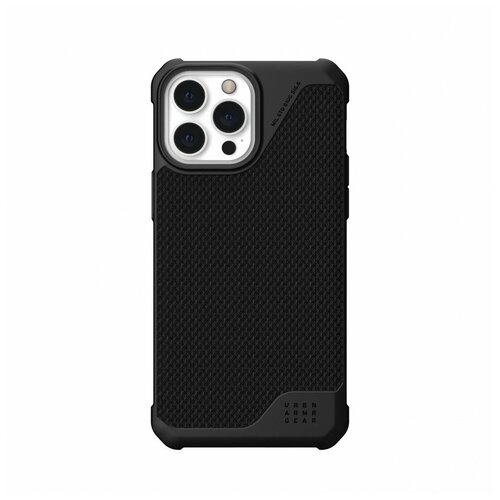 фото Чехол uag metropolis lt для iphone 13 pro max черный кевлар (kevlar black)