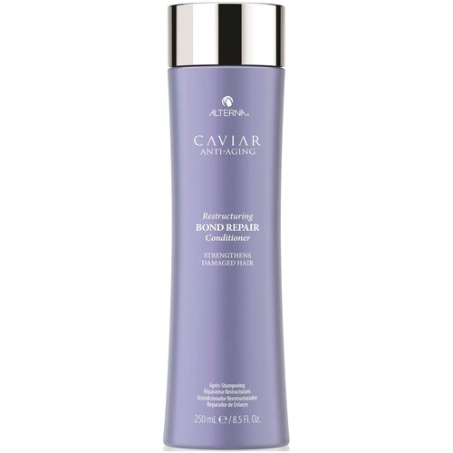 шампунь регенерация alterna caviar anti aging restructuring bond repair shampoo 250 мл 250 ml Alterna кондиционер Caviar Anti-Aging Restructuring Bond Repair, 250 мл