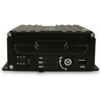 Видеорегистратор для транспорта PS-link PS-A9814-G на 4 канала с GPS модулем, поддержкой 2Мп AHD камер, записью на HDD, SD