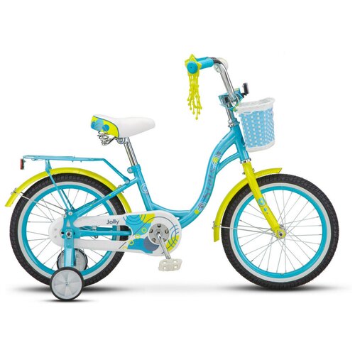Детский велосипед Stels Jolly 16 V010 (2023) 16 Бирюзовый детский велосипед stels jolly 16 v010 год 2023 цвет синий