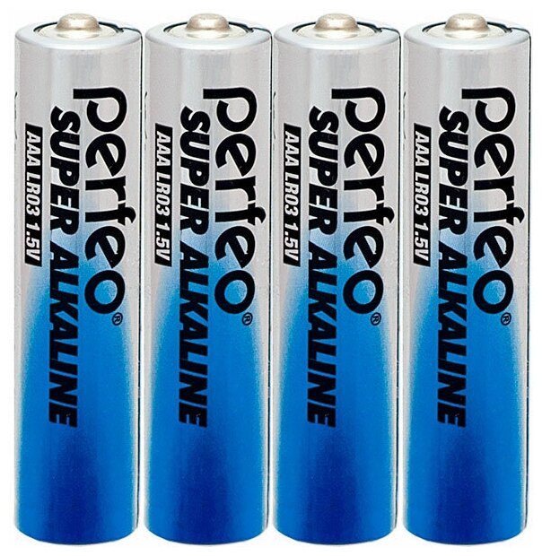 Батарейки Perfeo LR03/4SH Super Alkaline