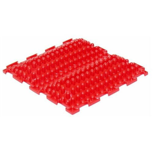 фото Модульный коврик ортодон "волна" жёсткая (красная)