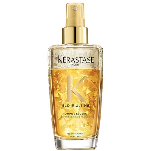 фото Kerastase elixir ultime двухфазное масло-спрей для тонких волос, 100 мл, бутылка