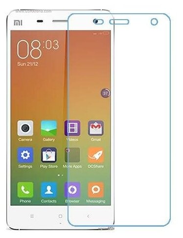 Xiaomi Mi 4 LTE защитный экран из нано стекла 9H одна штука