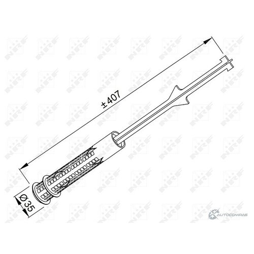 Осушитель кондиционера NRF 33335 1787168 XKN 6IV2 8718042128911 NRF