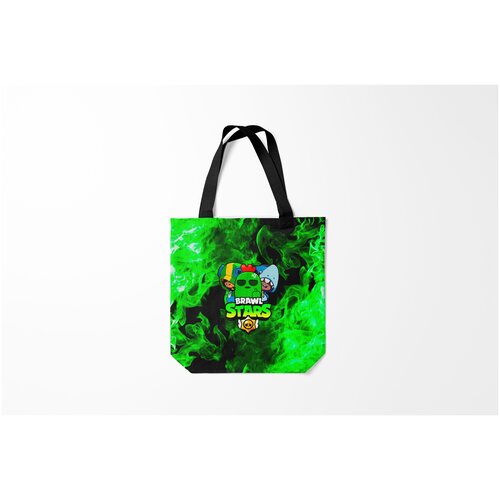 фото Сумка-шоппер / 40х40 см / геймерам / brawl stars trio burnettie
