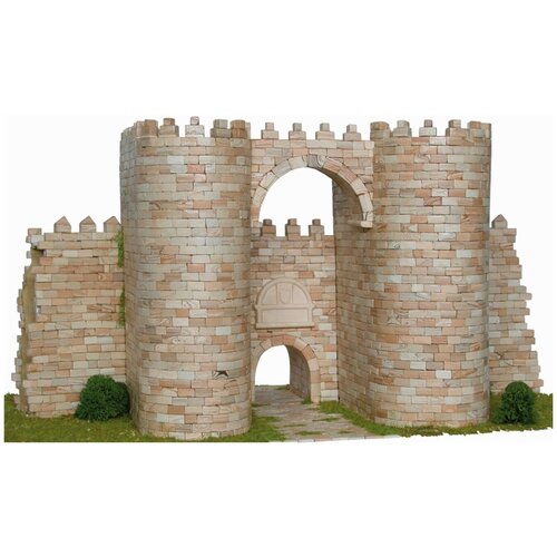 фото Сборная модель из керамики aedes ars (испания), ворота alcazar, масштаб 1:100, ads1266