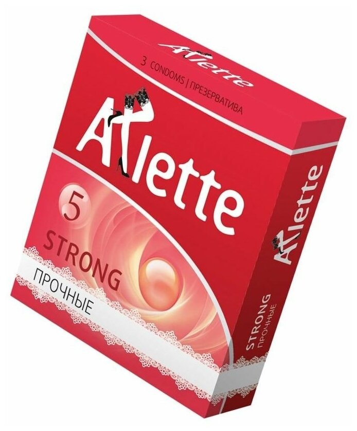 Ультрапрочные презервативы Arlette Strong - 3 шт., 2 упаковки