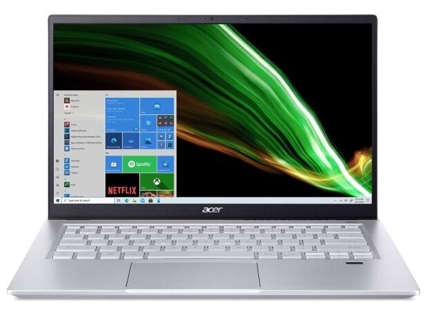 Ноутбук Acer Swift X SFX14-41G-R5US 14" FHD IPS/AMD Ryzen 5 5500U/8GB/512GB SSD/GeForce GTX 1650 4Gb/Win 10 Home/RUSKB/золотистый (NX.AC2ER.001)