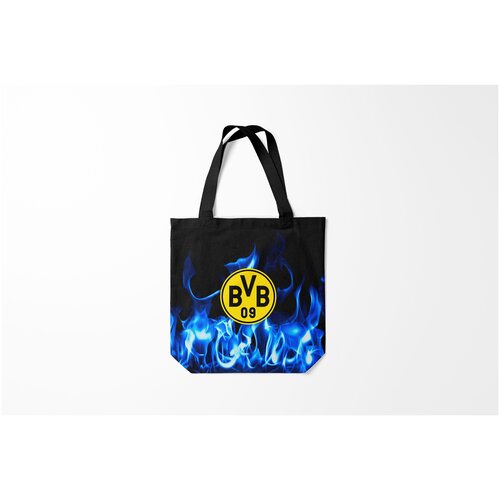 фото Сумка-шоппер / 40х40 см / футбол / borussia burnettie
