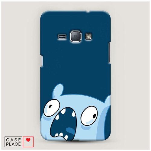 фото Чехол пластиковый samsung galaxy j1 2016 кричащая подушка case place