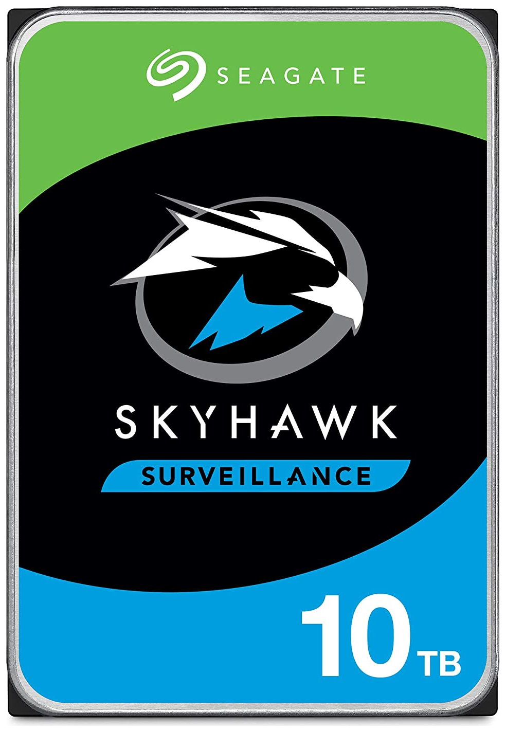 Жесткий диск SEAGATE SkyHawkAI , 10Тб, HDD, SATA III, 3.5" - фото №1