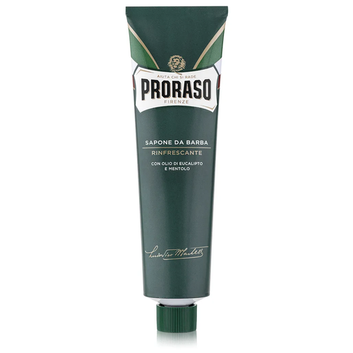 Крем для бритья Зеленая Эвкалипт и Ментол Proraso, 220 г, 150 мл