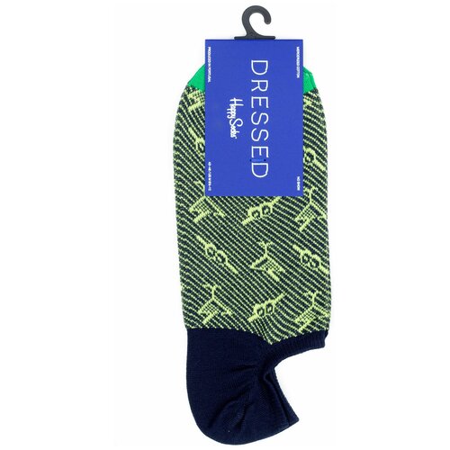 фото Невидимые носки для мужчин премиального бренда dressed - no show - martini 43-46 happy socks