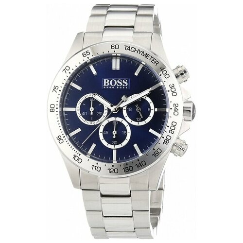 Наручные часы BOSS, серебряный наручные часы boss ace часы мужские hugo boss 1513916 синий