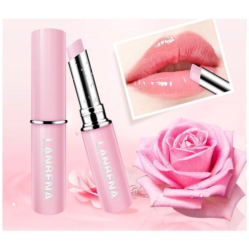 LANBENA бальзам для губ/ блеск для губ с маслом розы и гиалуроновой кислотой
