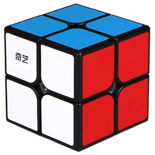 Головоломка QiYi MoFangGe 2х2 Qidi W Black зеркальный кубик рубика qiyi mofangge 2x2 mirror cube серебряный