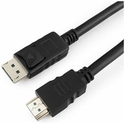 Кабель Cablexpert DisplayPort - HDMI (CC-DP-HDMI), черный, 1.8 м
