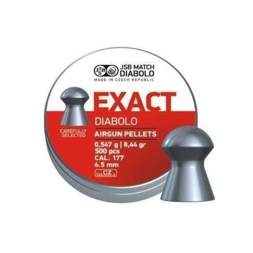 Пули пневматические JSB Diabolo Exact 4,50 мм 0,547 грамма (500 шт.)