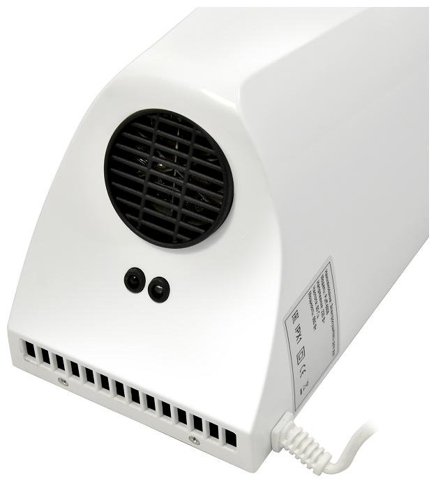 Электросушитель сенсорный для рук Puff-8809, белый, 0,85 кВт - фотография № 7