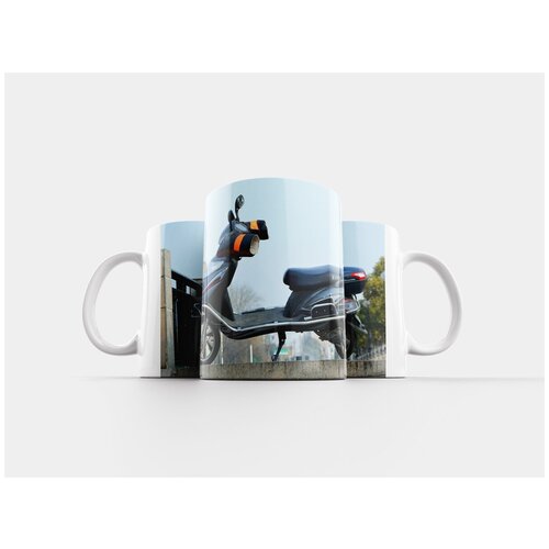 фото Кружка "скутер, транспорт, велосипед" 320 мл lotsprints