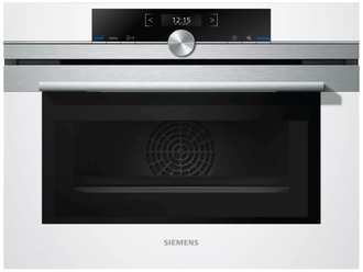 Электрический духовой шкаф Siemens CM633GBW1, белый