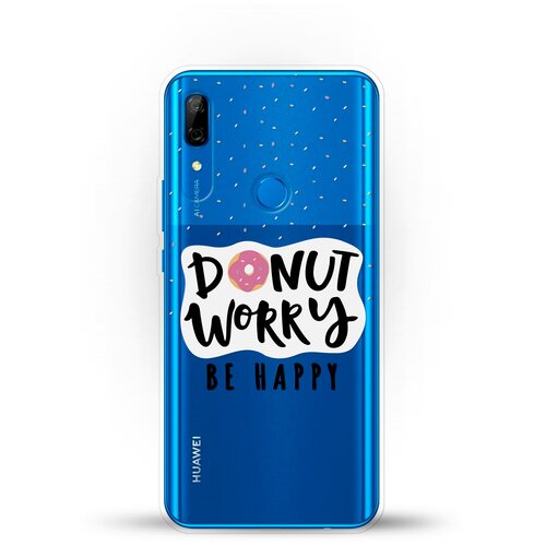 фото Силиконовый чехол donut worry на huawei p smart z andy & paul