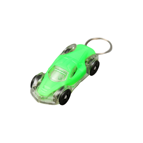 фото Фонарик свет на кольце "машина-болид" мигает микс 6,5х1,8х2,8 см./в упаковке шт: 12 no name