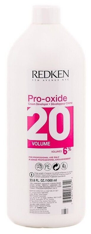 REDKEN Про-Оксид Pro-Oxide Volume 20 Волюм крем-проявитель (6%) , 1000 мл