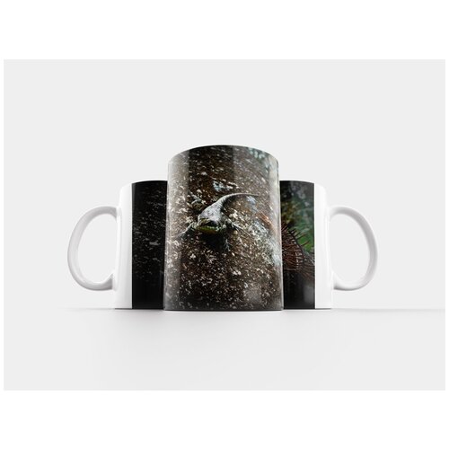 фото Кружка "животные, ящерица, камуфляж" 320 мл lotsprints