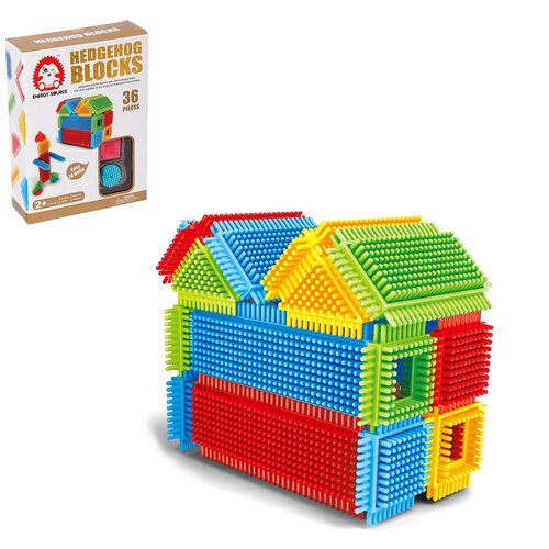 Конструктор игольчатый BRISTLES Домик, 36 деталей Life