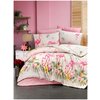 Комплект 2-х спального постельного белья ткань Ранфорс,100% хлопок, принт Фламинго цвет розовый - изображение