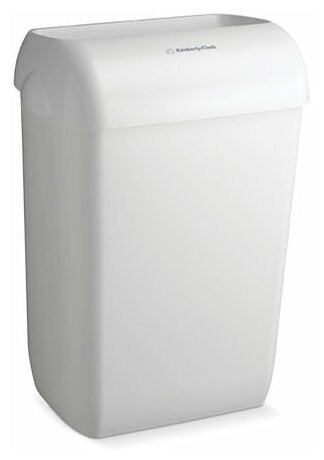Контейнер для мусора 43 л KIMBERLY-CLARK Aquarius белый 569х422х29 см без крышки 6993 1 шт.