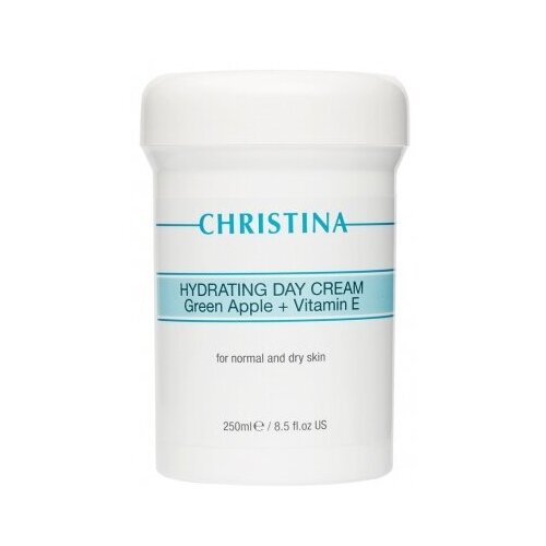 Christina Creams Hydrating Day Cream Green Apple Увлажняющий дневной крем с зеленым яблоком, 250 мл.