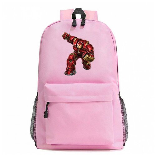 Рюкзак Халкбастер (Iron man) розовый №3 рюкзак халкбастер iron man оранжевый 3
