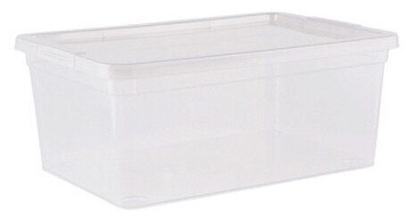 Контейнер-коробка для мелочей пластмассовый 3,5л, 25,9х18,2х10,6см (Россия)
